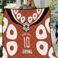 Personalized Northern Territory Oztag Quilt Dynamic Geometric Star Graphic