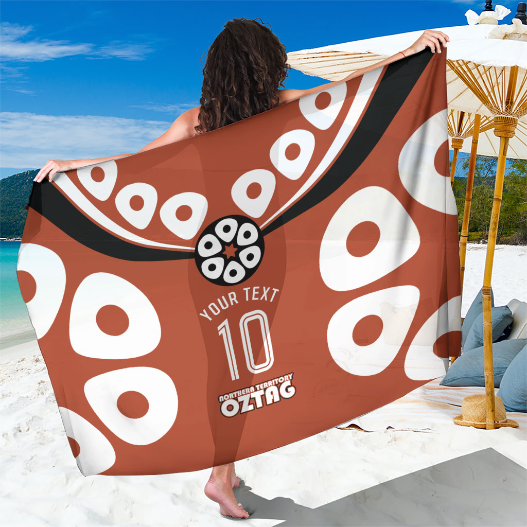 Personalized Northern Territory Oztag Sarong Dynamic Geometric Star Graphic