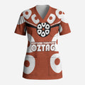Personalized Northern Territory Oztag Scrub Top Dynamic Geometric Star Graphic