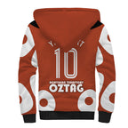Personalized Northern Territory Oztag Sherpa Hoodie Dynamic Geometric Star Graphic