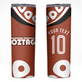 Personalized Northern Territory Oztag Skinny Tumbler Dynamic Geometric Star Graphic