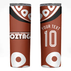 Personalized Northern Territory Oztag Skinny Tumbler Dynamic Geometric Star Graphic