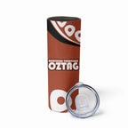 Personalized Northern Territory Oztag Skinny Tumbler Dynamic Geometric Star Graphic
