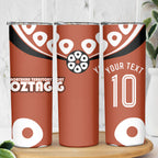 Personalized Northern Territory Oztag Skinny Tumbler Dynamic Geometric Star Graphic