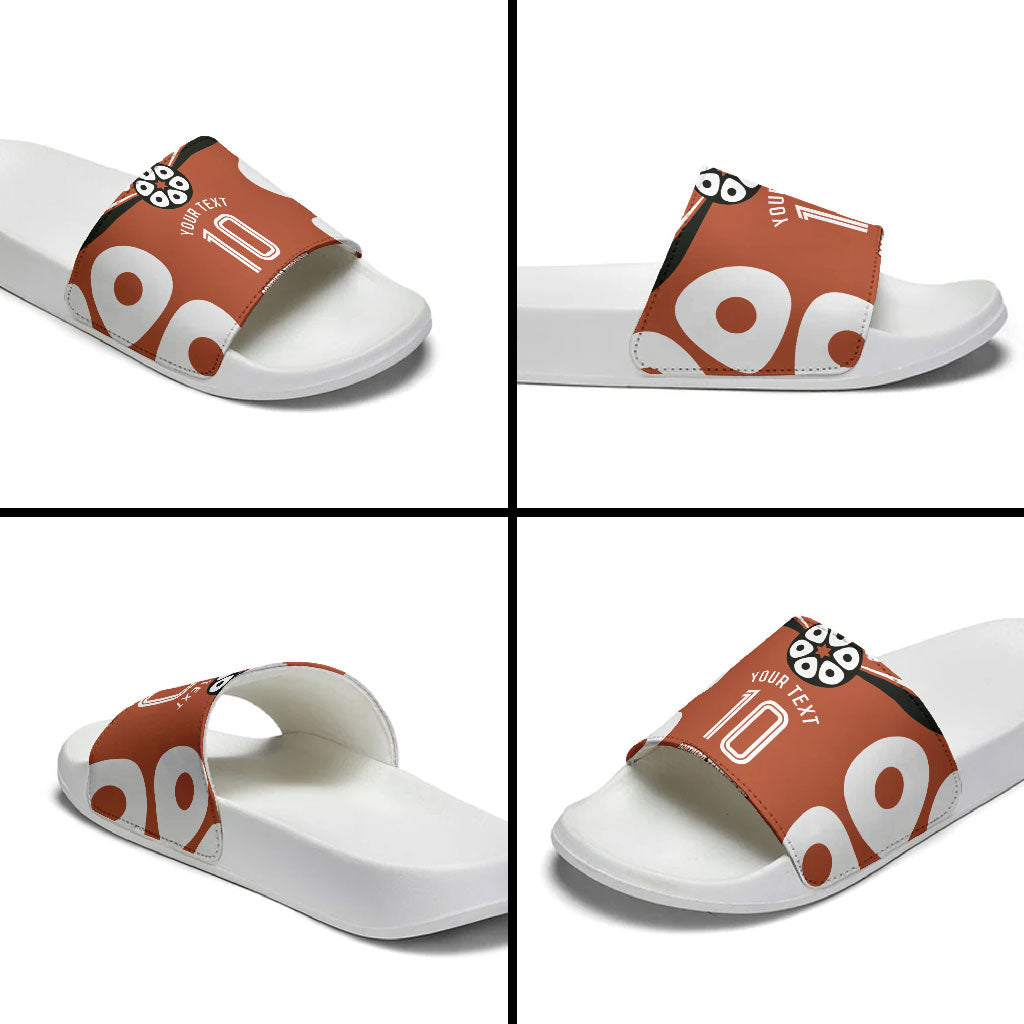 Personalized Northern Territory Oztag Slide Sandals Dynamic Geometric Star Graphic