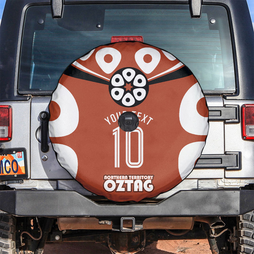 Personalized Northern Territory Oztag Spare Tire Cover Dynamic Geometric Star Graphic