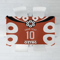Personalized Northern Territory Oztag Tablecloth Dynamic Geometric Star Graphic