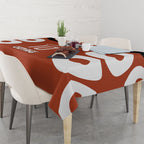 Personalized Northern Territory Oztag Tablecloth Dynamic Geometric Star Graphic