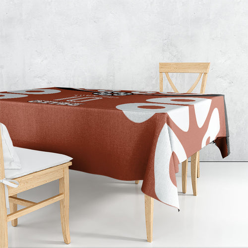 Personalized Northern Territory Oztag Tablecloth Dynamic Geometric Star Graphic