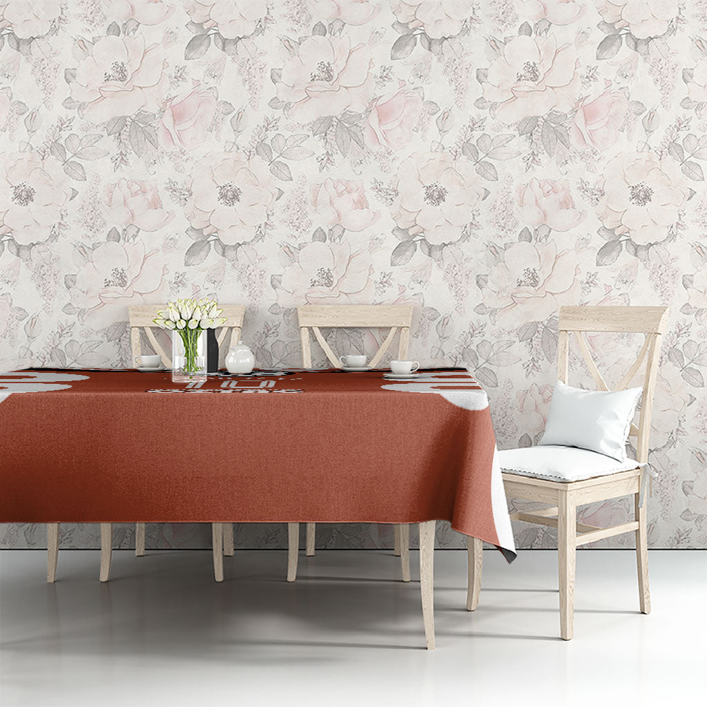 Personalized Northern Territory Oztag Tablecloth Dynamic Geometric Star Graphic