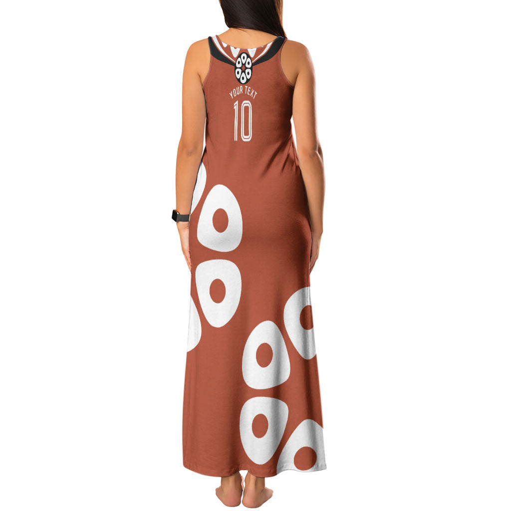 Personalized Northern Territory Oztag Tank Maxi Dress Dynamic Geometric Star Graphic
