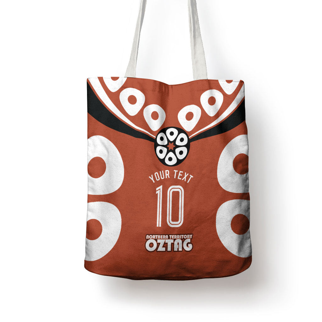 Personalized Northern Territory Oztag Tote Bag Dynamic Geometric Star Graphic