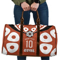 Personalized Northern Territory Oztag Travel Bag Dynamic Geometric Star Graphic