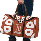 Personalized Northern Territory Oztag Travel Bag Dynamic Geometric Star Graphic