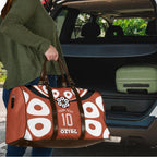 Personalized Northern Territory Oztag Travel Bag Dynamic Geometric Star Graphic