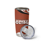 Personalized Northern Territory Oztag Tumbler Cup Dynamic Geometric Star Graphic