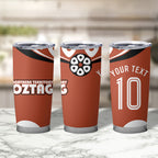 Personalized Northern Territory Oztag Tumbler Cup Dynamic Geometric Star Graphic