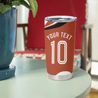 Personalized Northern Territory Oztag Tumbler Cup Dynamic Geometric Star Graphic