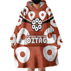 Personalized Northern Territory Oztag Wearable Blanket Hoodie Dynamic Geometric Star Graphic