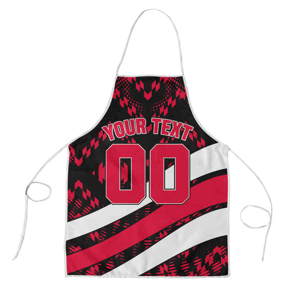 Personalized VIC Oztag Australia Bird Mascot Apron Australian Flag