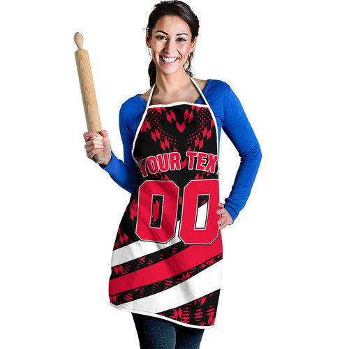 Personalized VIC Oztag Australia Bird Mascot Apron Australian Flag