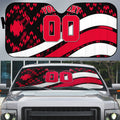 Personalized VIC Oztag Australia Bird Mascot Auto Sun Shade Australian Flag