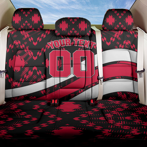 Personalized VIC Oztag Australia Bird Mascot Back Car Seat Cover Australian Flag