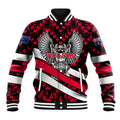 Personalized VIC Oztag Australia Bird Mascot Baseball Jacket Australian Flag