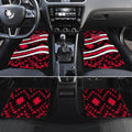Personalized VIC Oztag Australia Bird Mascot Car Mats Australian Flag