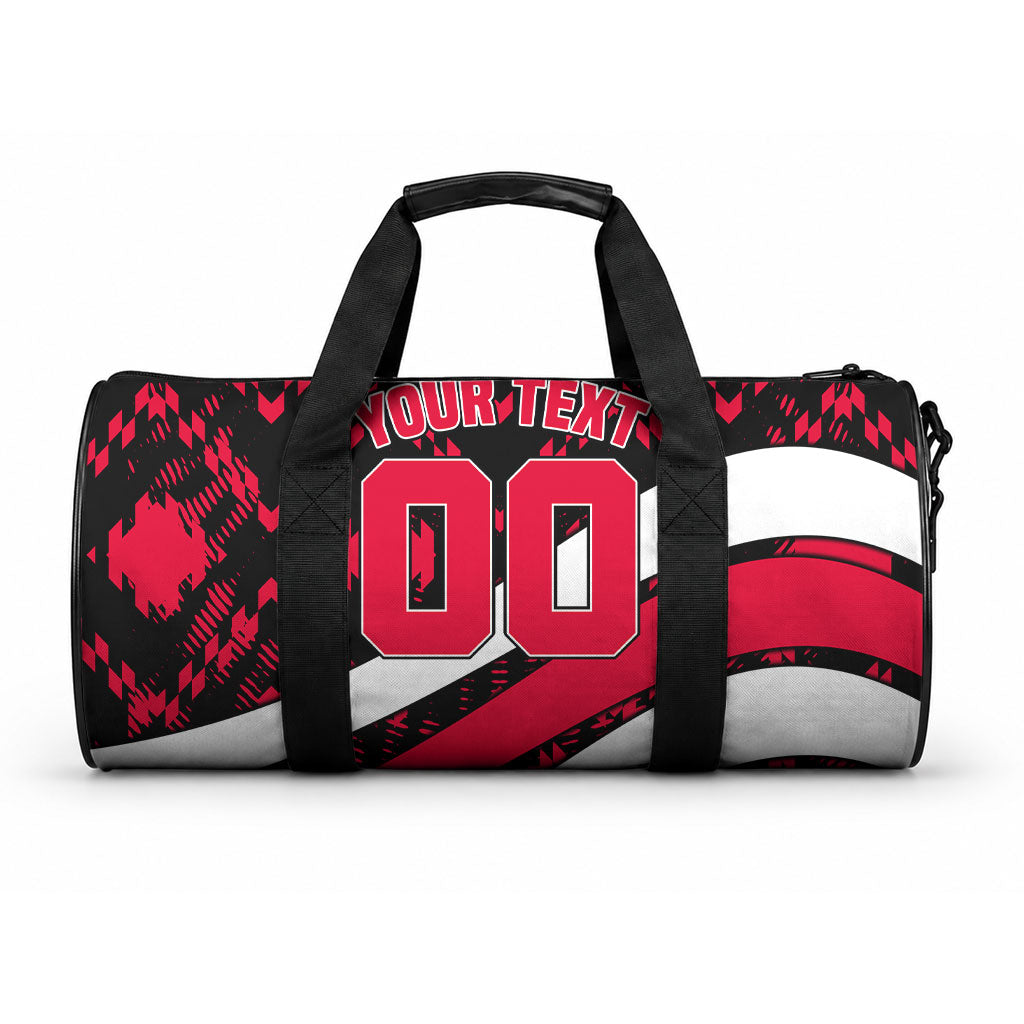 Personalized VIC Oztag Australia Bird Mascot Duffle Bag Australian Flag
