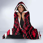 Personalized VIC Oztag Australia Bird Mascot Hooded Blanket Australian Flag