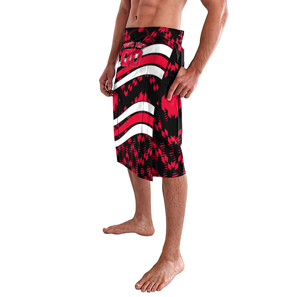 Personalized VIC Oztag Australia Bird Mascot Lavalava Australian Flag