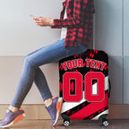 Personalized VIC Oztag Australia Bird Mascot Luggage Cover Australian Flag