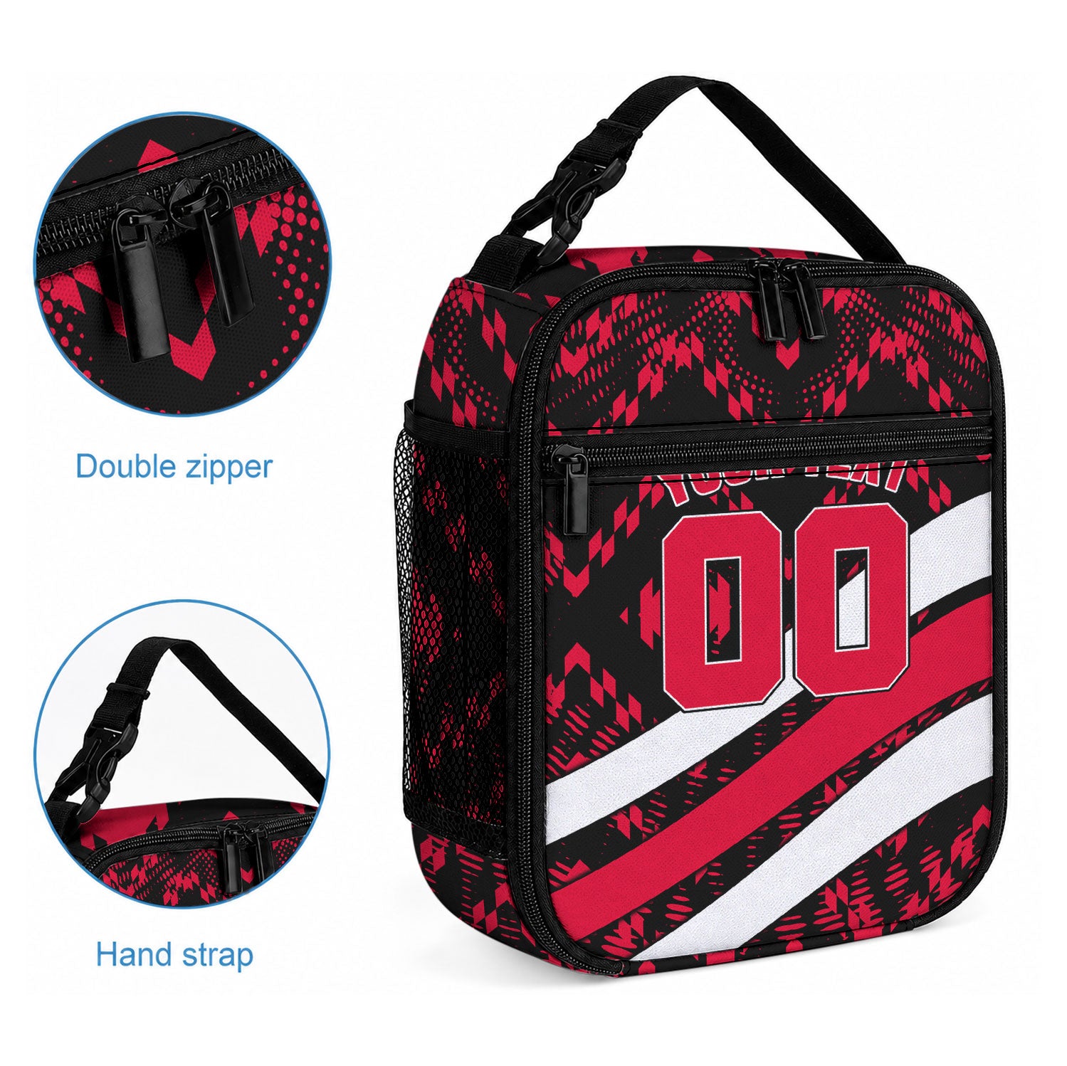 Personalized VIC Oztag Australia Bird Mascot Lunch Bag Australian Flag