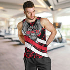 Personalized VIC Oztag Australia Bird Mascot Men Tank Top Australian Flag