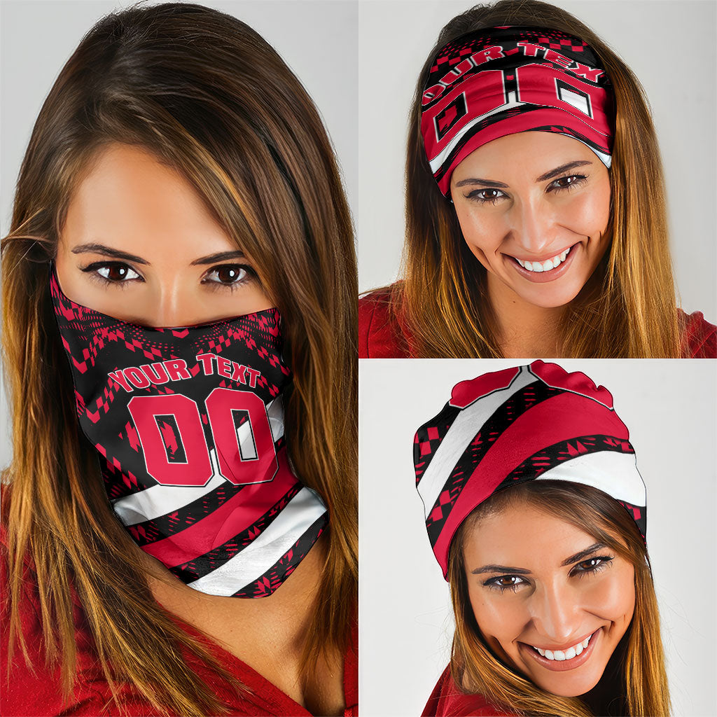Personalized VIC Oztag Australia Bird Mascot Neck Gaiter Australian Flag
