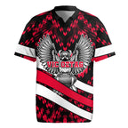 Personalized VIC Oztag Australia Bird Mascot Rugby Jersey Australian Flag