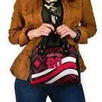 Personalized VIC Oztag Australia Bird Mascot Shoulder Handbag Australian Flag