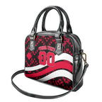 Personalized VIC Oztag Australia Bird Mascot Shoulder Handbag Australian Flag
