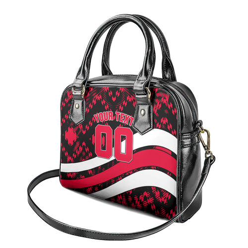 Personalized VIC Oztag Australia Bird Mascot Shoulder Handbag Australian Flag