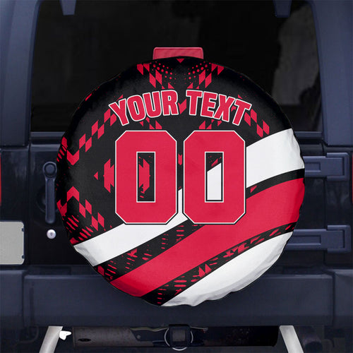 Personalized VIC Oztag Australia Bird Mascot Spare Tire Cover Australian Flag