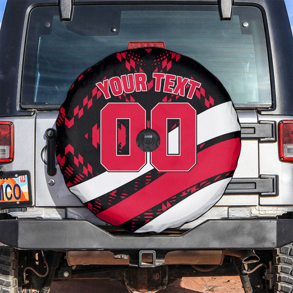 Personalized VIC Oztag Australia Bird Mascot Spare Tire Cover Australian Flag