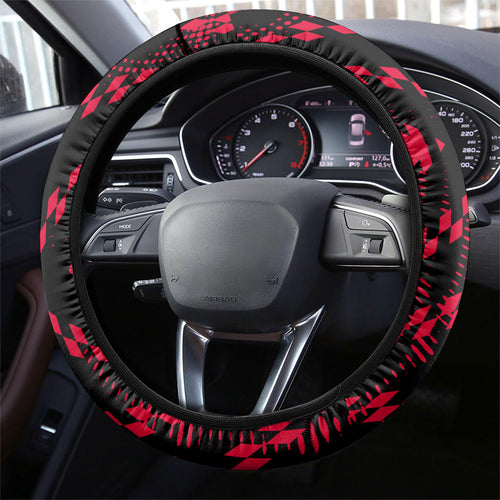VIC Oztag Australia Bird Mascot Steering Wheel Cover Australian Flag
