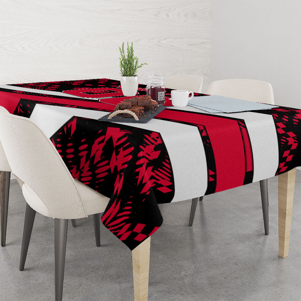 Personalized VIC Oztag Australia Bird Mascot Tablecloth Australian Flag