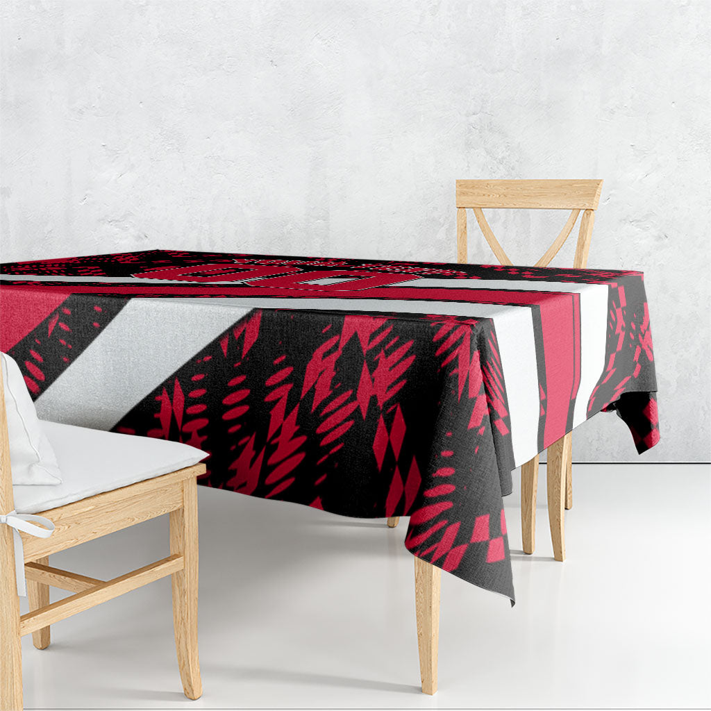 Personalized VIC Oztag Australia Bird Mascot Tablecloth Australian Flag
