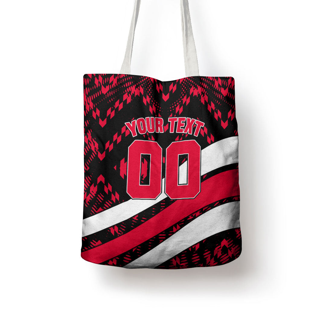 Personalized VIC Oztag Australia Bird Mascot Tote Bag Australian Flag