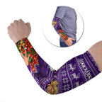 Personalized Dockers Football Christmas Arm Sleeves Australian Football Mascot - Ugly Xmas Pattern Festive