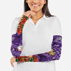 Personalized Dockers Football Christmas Arm Sleeves Australian Football Mascot - Ugly Xmas Pattern Festive
