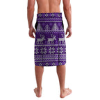 Personalized Dockers Football Christmas Lavalava Australian Football Mascot - Ugly Xmas Pattern Festive