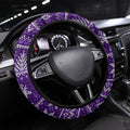 Dockers Football Christmas Steering Wheel Cover Australian Football Mascot - Ugly Xmas Pattern Festive
